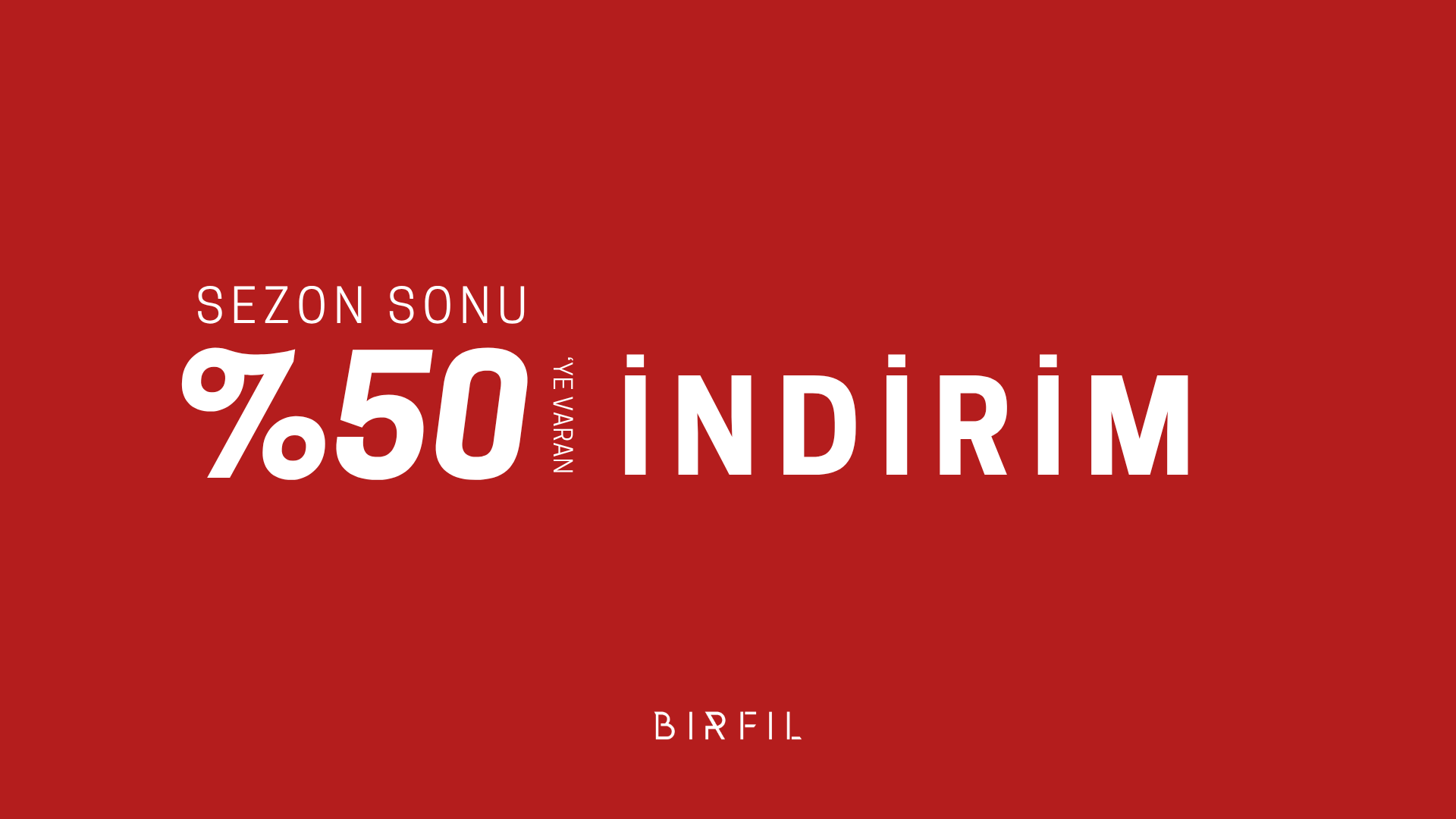 Sezon Sonu İndirimi