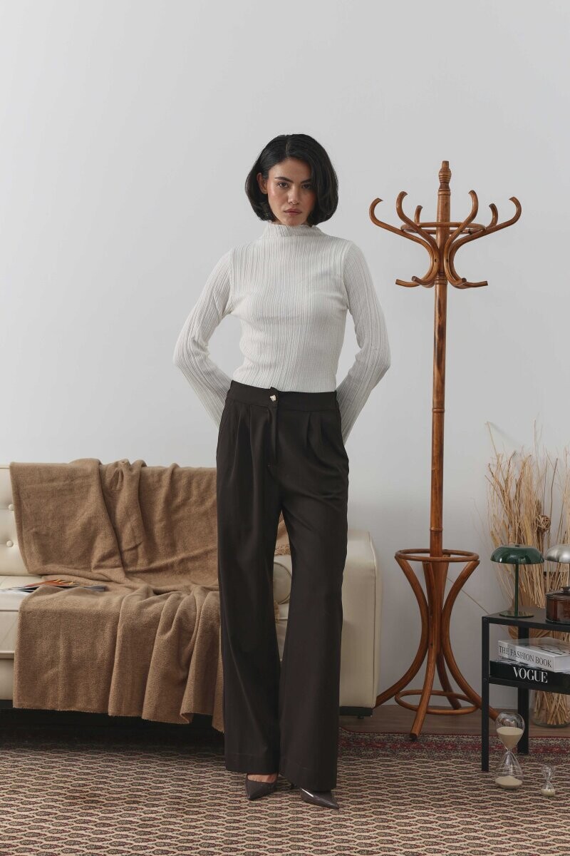 Palazzo Pantolon ile Günlük ve İş Kombinleri