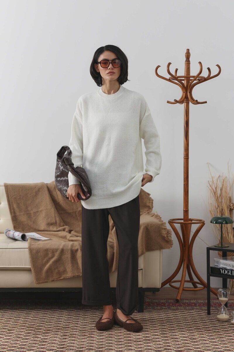 Simli Uzun Kazak ile Stilini Işıltıyla Yükselt